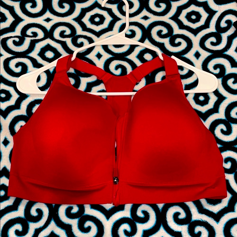 PINK Victoria's Secret Red Sports Bra